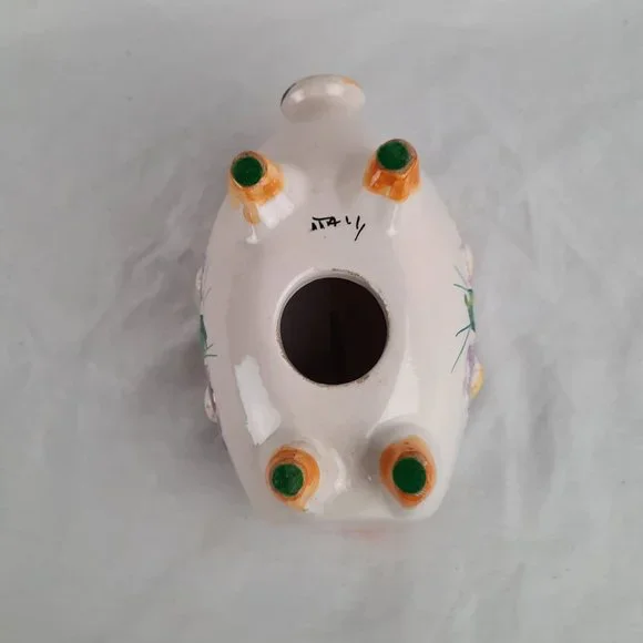 Vintage Hand painted Italian Piggy Bank - 7" long - Picture 5 of 8